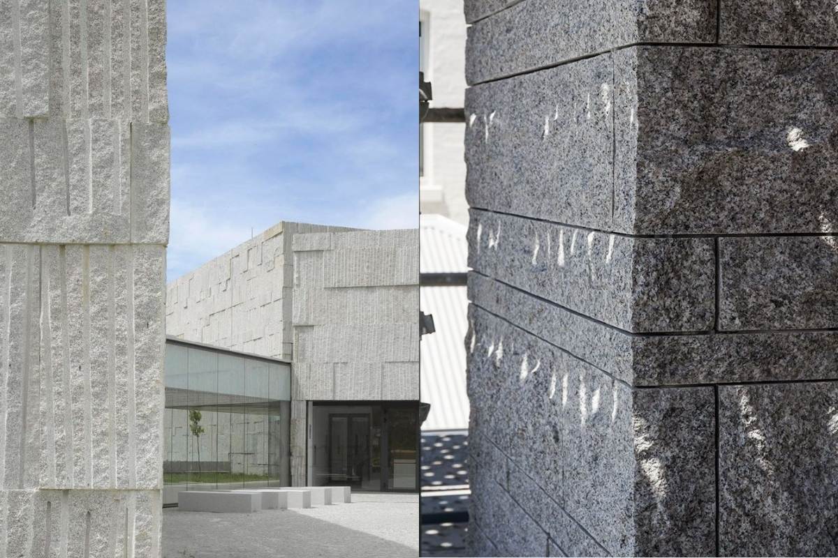 14+ Giải pháp vật liệu mới cho mặt đứng - Đá hoa cương (Granite)