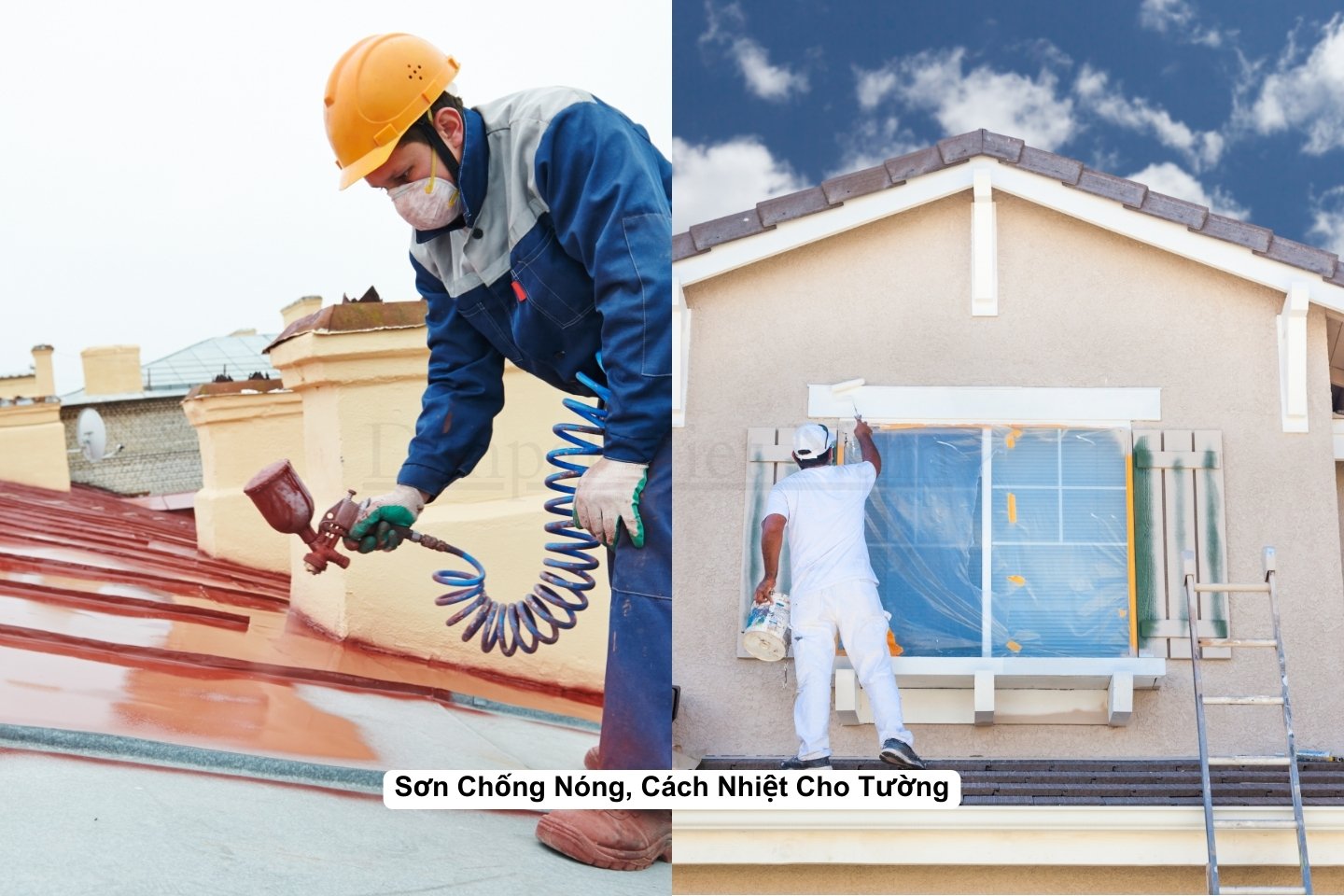 Sơn Chống Nóng, Cách Nhiệt Cho Tường